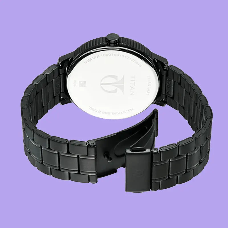 Titan Regalia Baron Black Dial Analog Men's Watch- 1743NM01